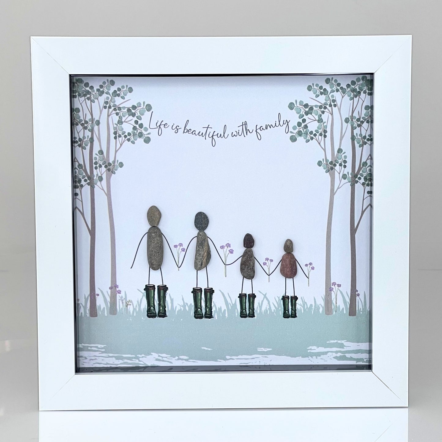 Midi Pebble - Family Welly - Life is beautiful with Family