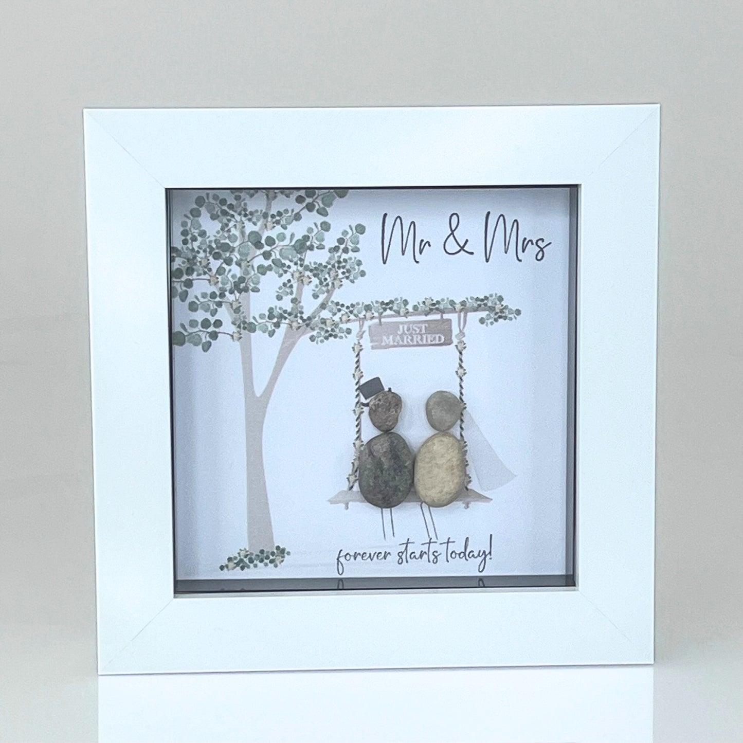 Mini Pebble - Mr & Mrs - Forever starts today