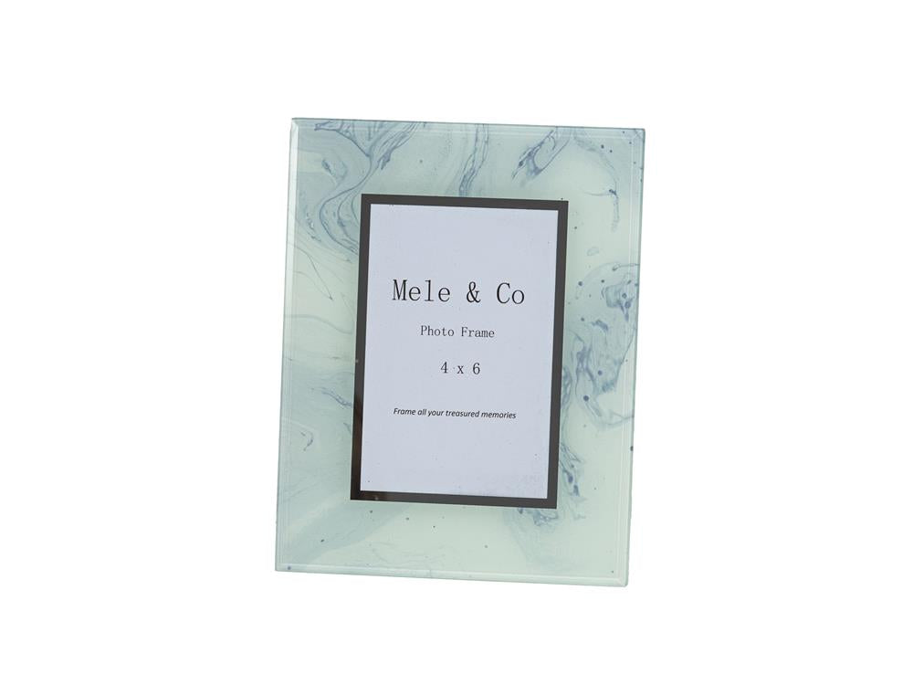 carrara white 6 x 4 photo frame