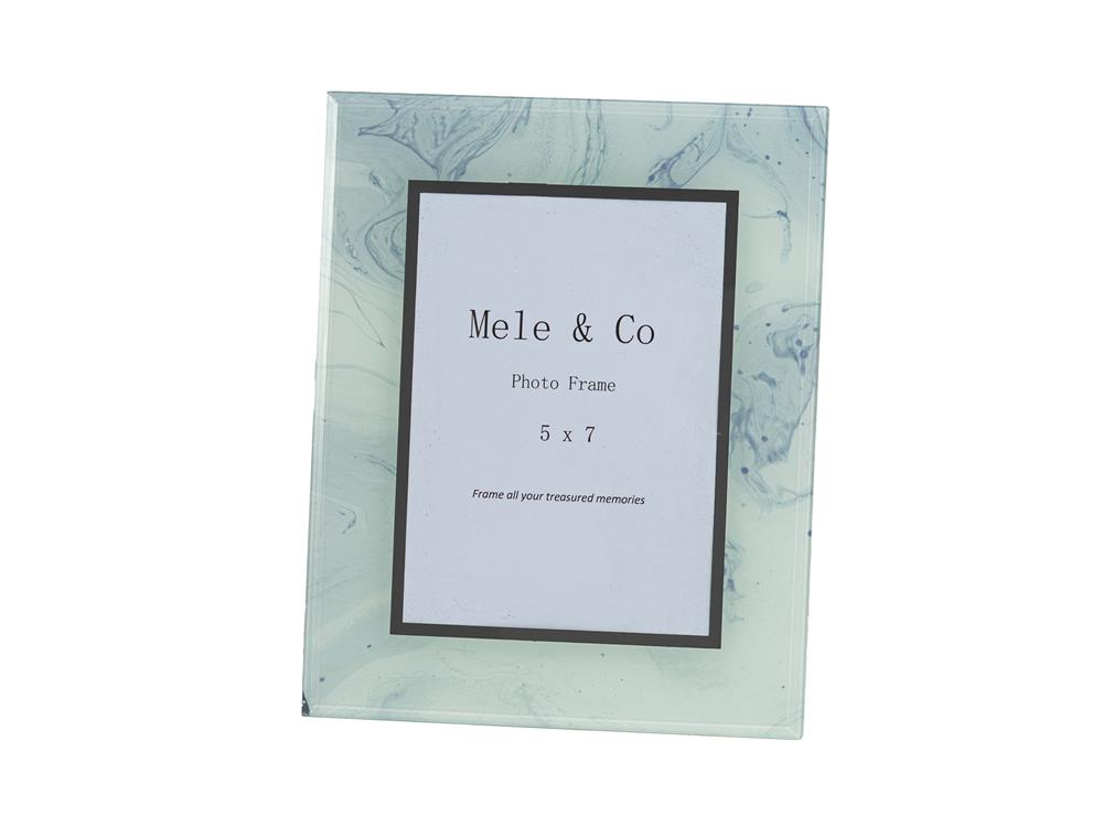 carrara white 7 x 5 photo frame