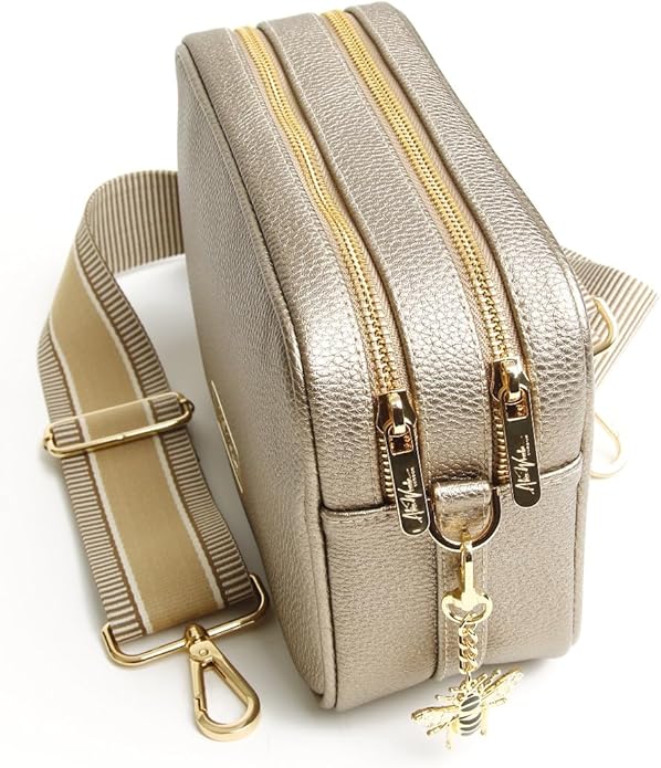 Bronze Soho Cross Body Bag by The Nook