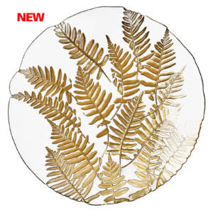 Gold Fern Bowl