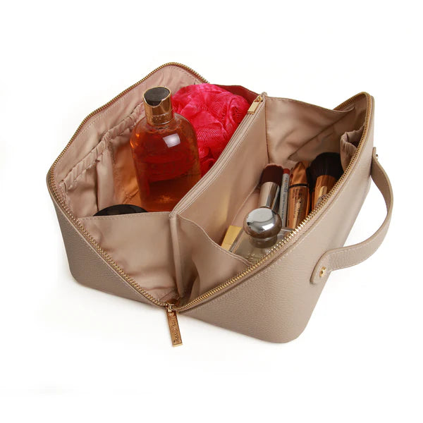 Stone Large Luxury Train Beauty Case by The Nook