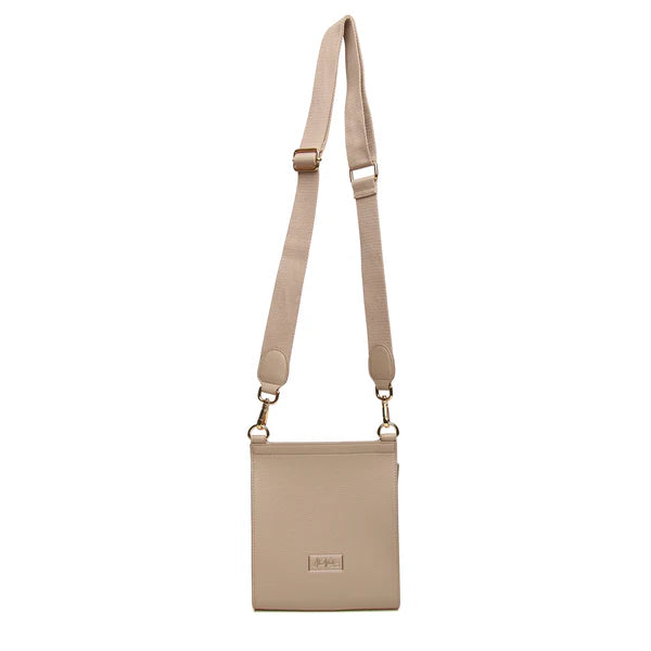 Stone Bloomsbury Cross Body Bag by The Nook