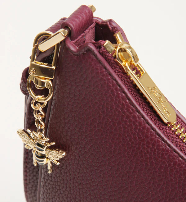 Berry Ascot Cross Body Bag by The Nook