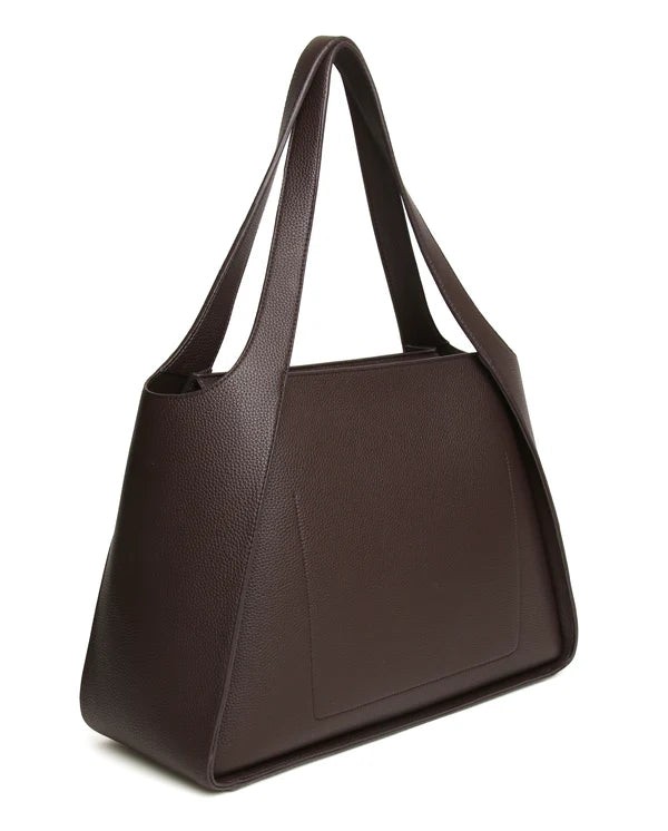 Chocolate Kensington Tote Bag by The Nook