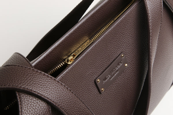 Chocolate Kensington Tote Bag by The Nook