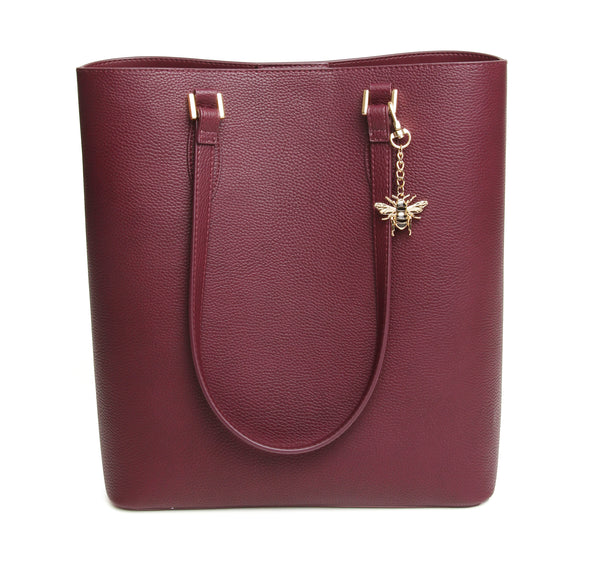 Berry Marlow Tote Bag by The Nook