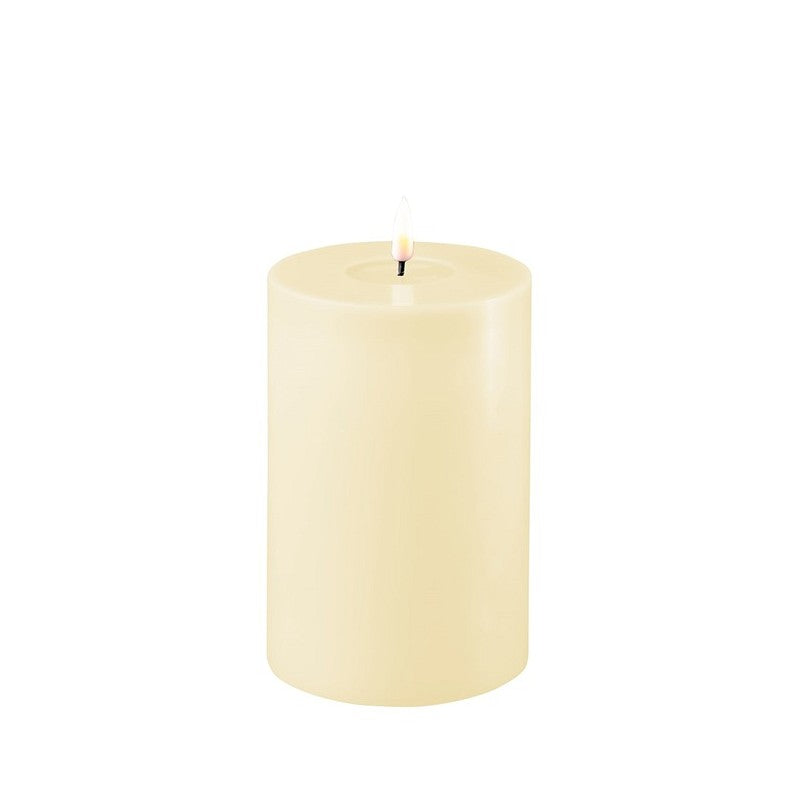 Cream LED Candle 15cm by Deluxe