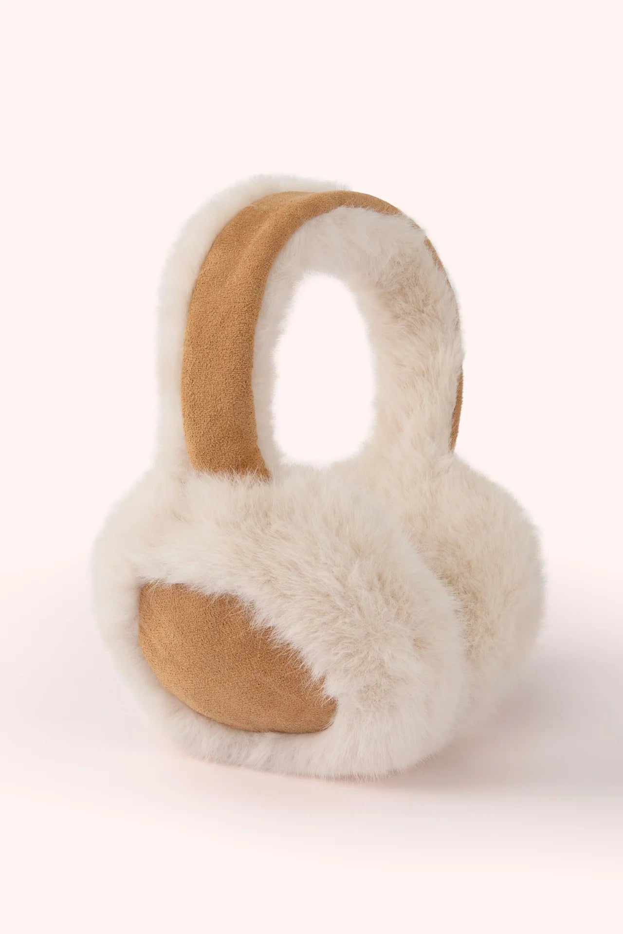 Elsa Faux Fur Earmuffs - Cream by The Nook