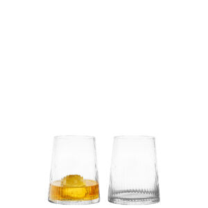 Empire DOF Tumblers Glasses Set of 2 by The DRH Collection