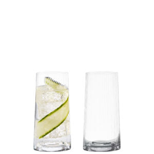 Empire Highball Glasses Set of 2 by The DRH Collection