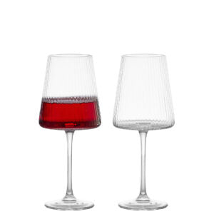 Empire Wine Glasses Set of 2 by The DRH Collection