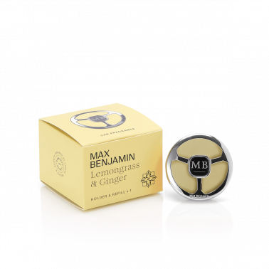 Car Fragrance Dispenser - Lemongrass & Ginger