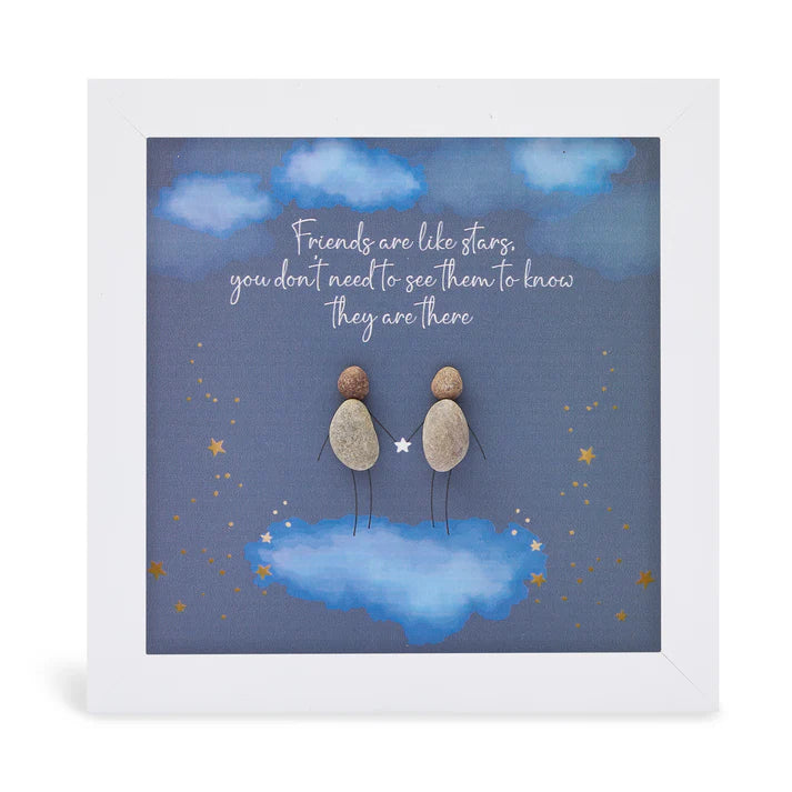 Midi Pebble - Friendship - friends are like stars, you don't need to see them to know they are there