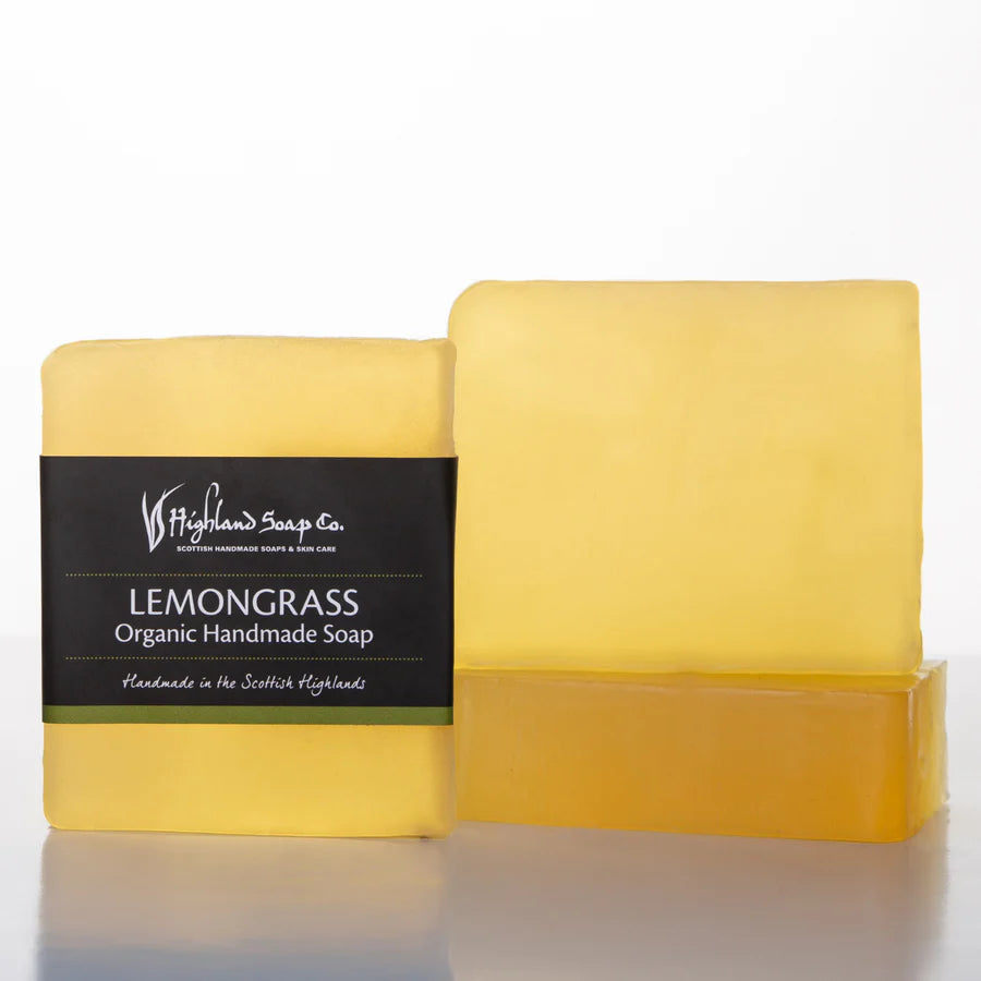 Lemongrass Organic Glycerine Soap 150g by The Highland Soap Co.
