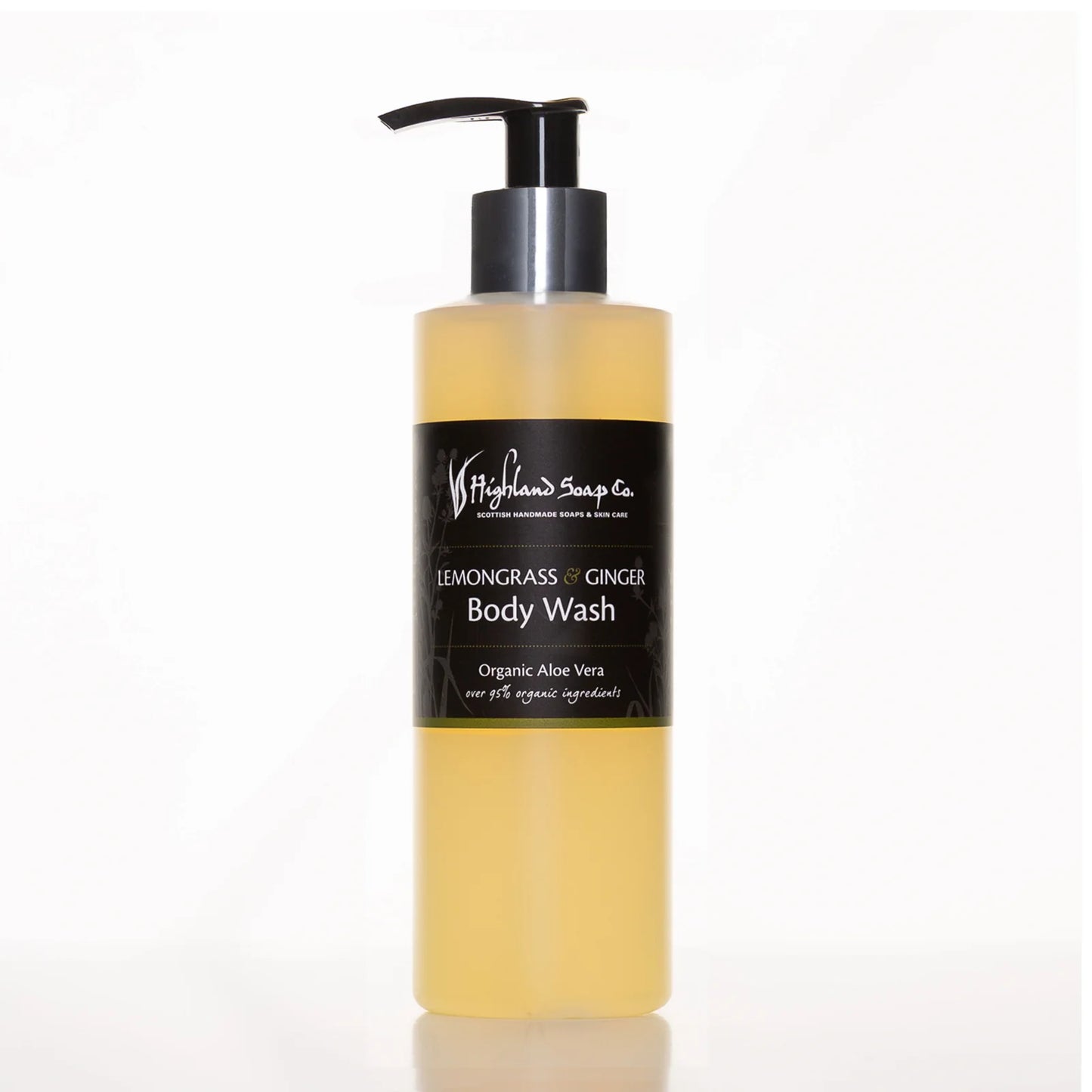 Lemongrass & Ginger Body Wash 250ml by The Highland Soap Co.