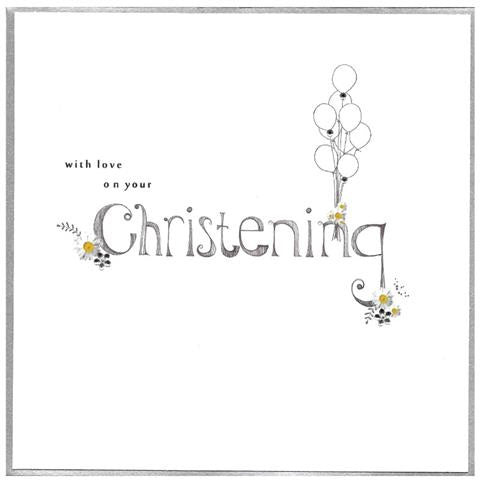 Christening Card by Cinnamon Aitch