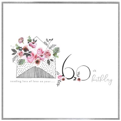 60 Birthday Card by Cinnamon Aitch