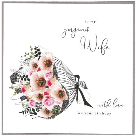 Gorgeous Wife Card by Cinnamon Aitch