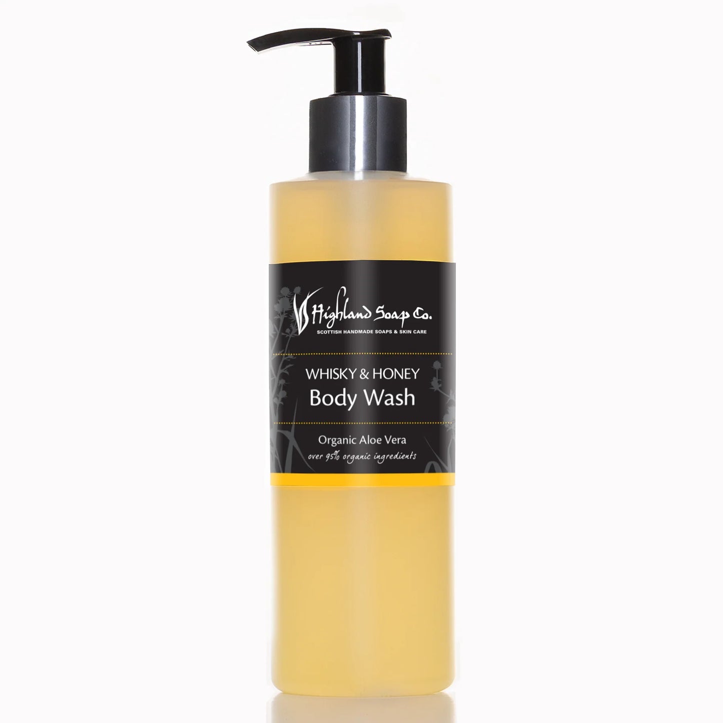 Whisky and Honey Body Wash 250ml by The Highland Soap Co.