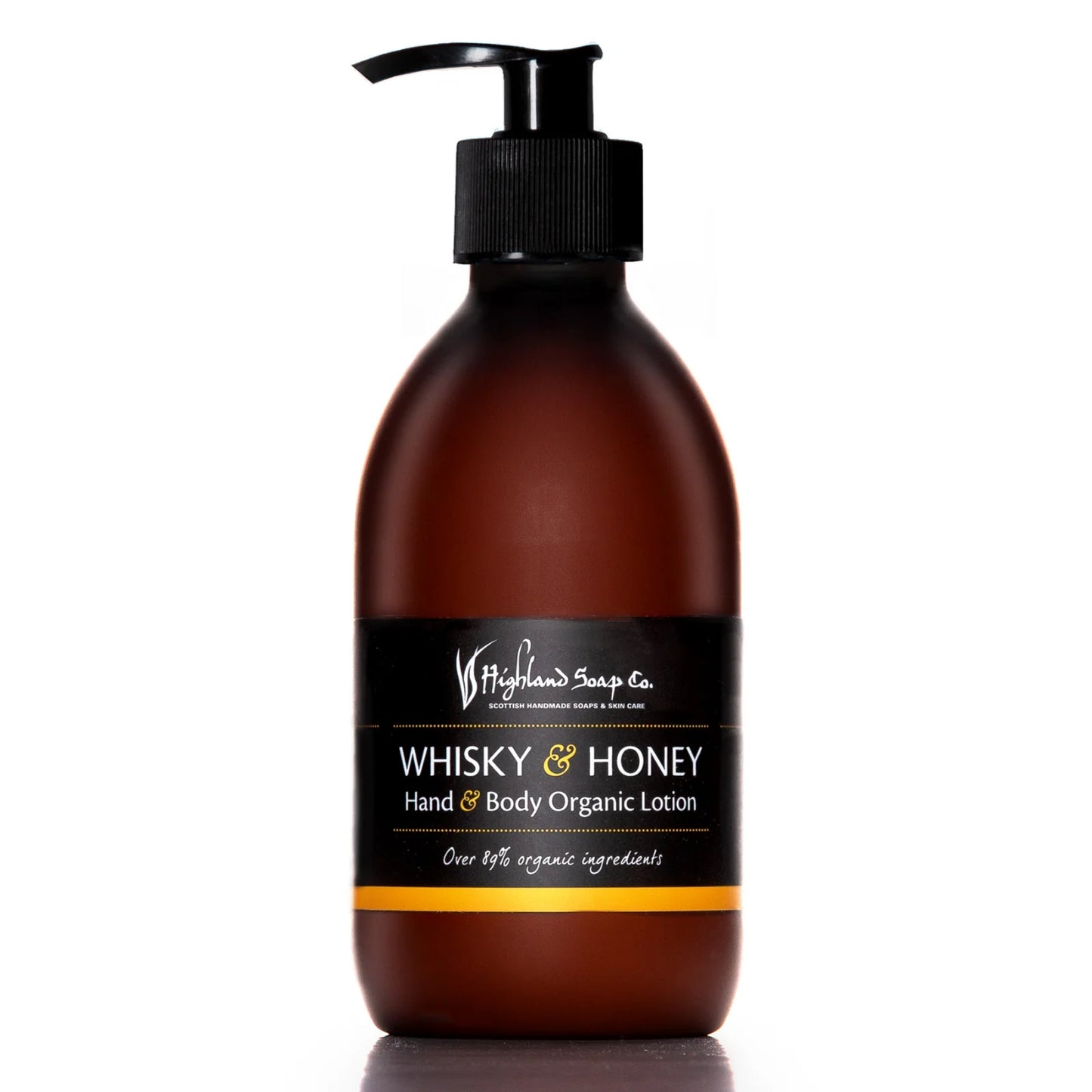 Whisky and Honey Hand & Body Lotion 300ml by The Highland Soap Co.