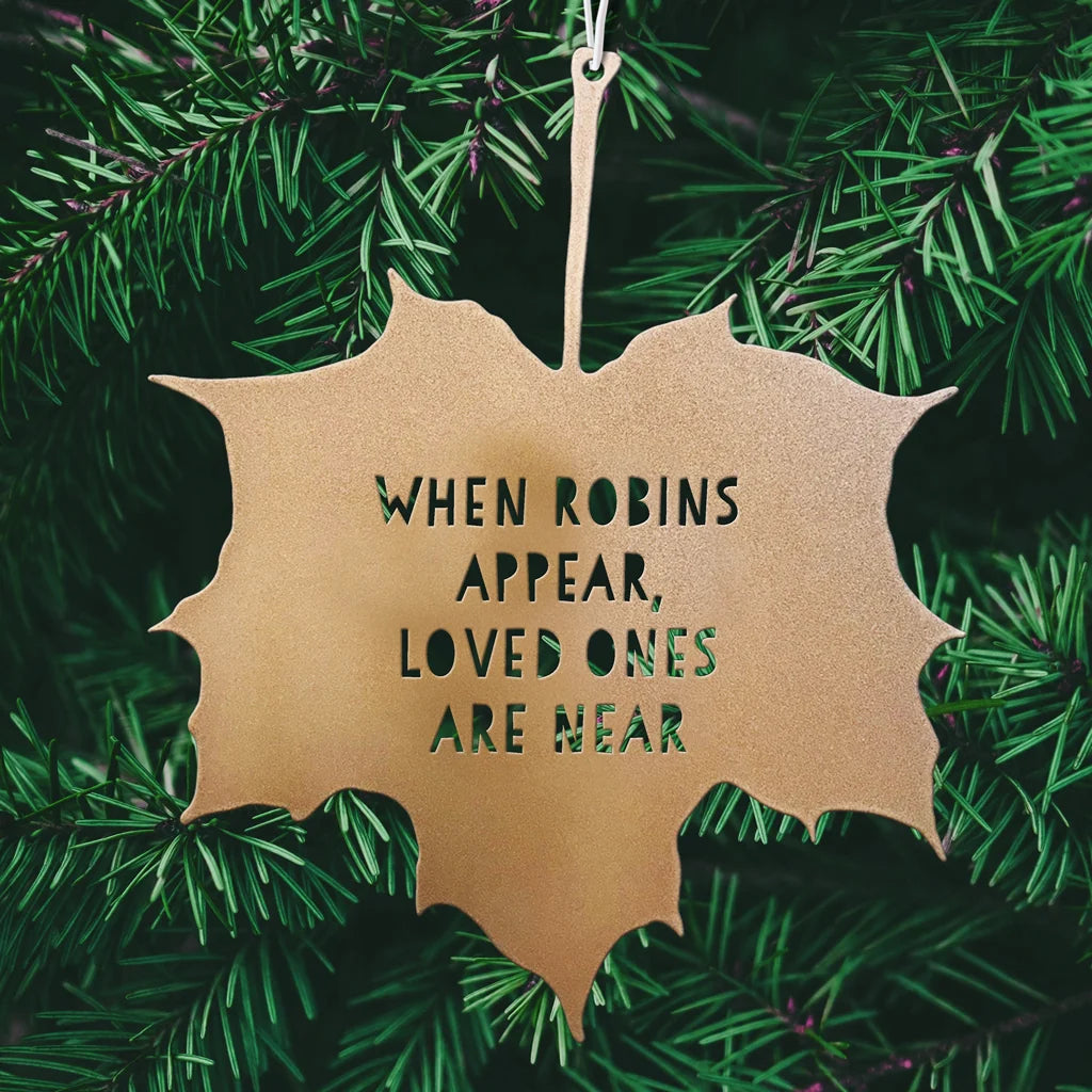 Metal Leaf Quote