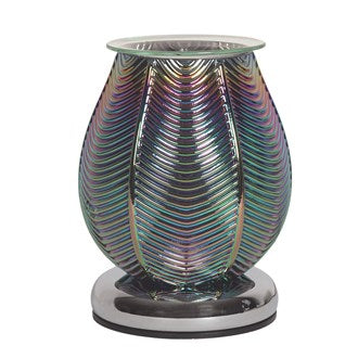 Electric Wax Melter Touch - Ribbed Jade Lustre