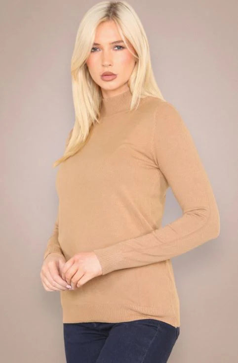 Classic Turtle Neck Knit Sweater - The Nook