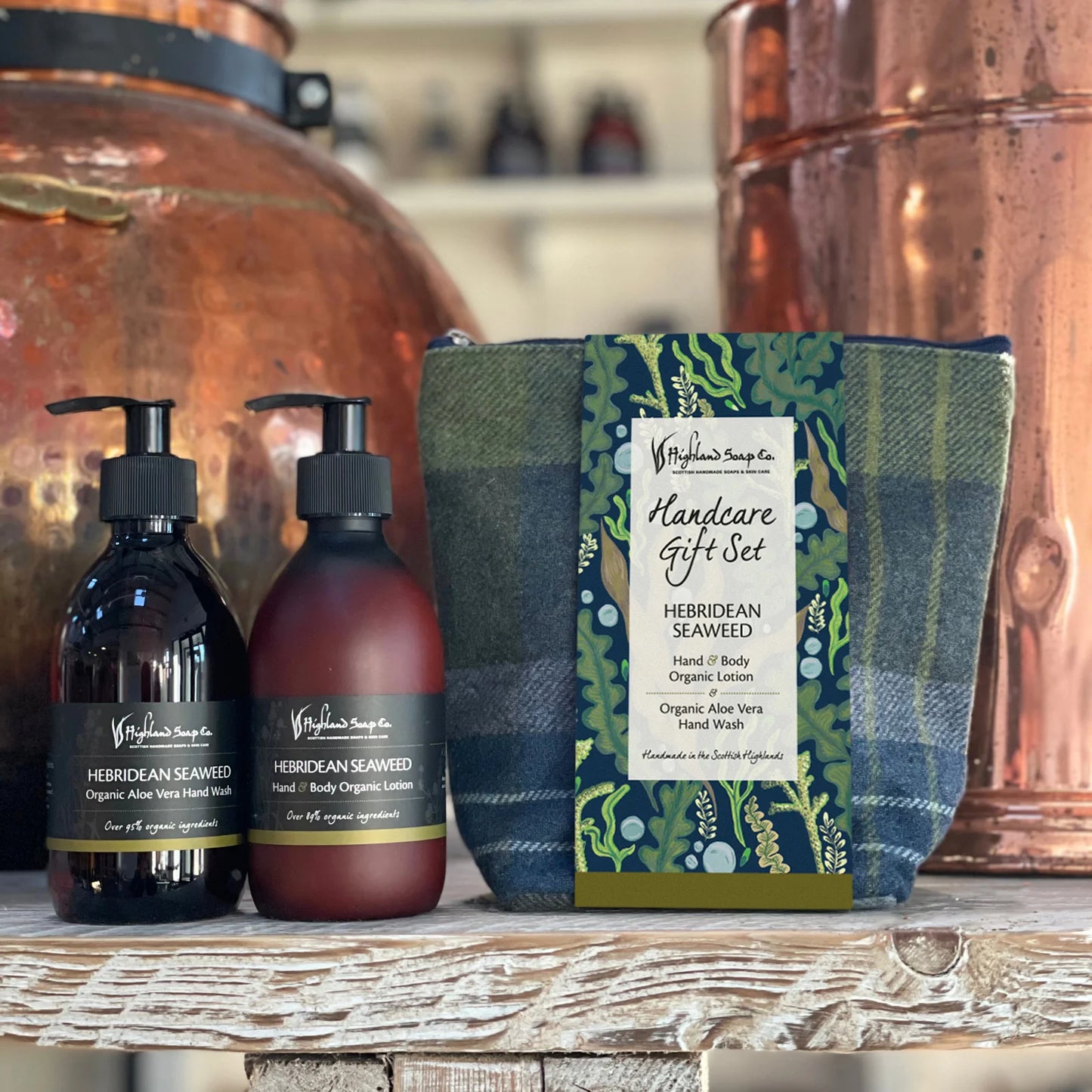 Hebridean Seaweed Hand Care Gift Set by The Highland Soap Co.
