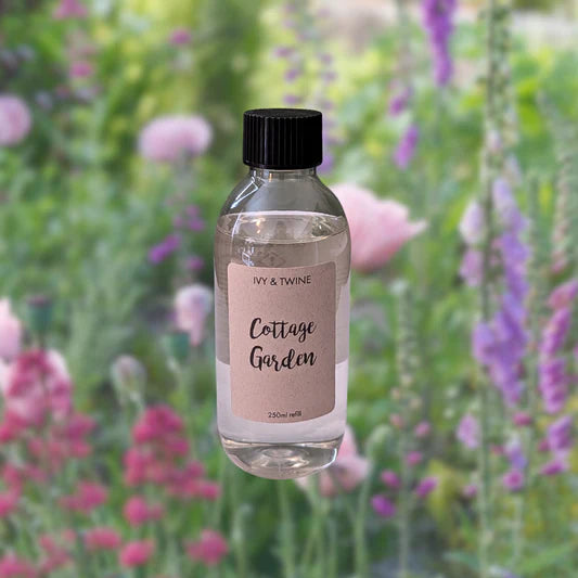 Cottage Garden (250ml) Diffuser Refill from Ivy & Twine