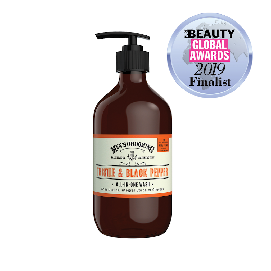 Thistle & Black Pepper All In One Wash by The Scottish Fine Soaps Company