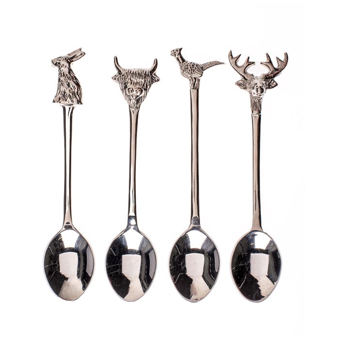 Country Animals 4 Spoons by Selbrae House