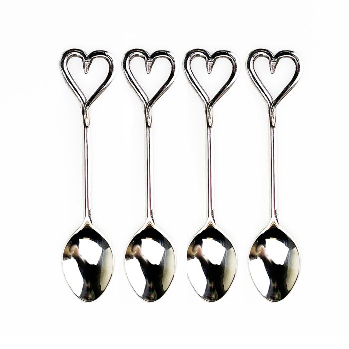 Love Heart Spoons (Set of 4) by Selbrae House