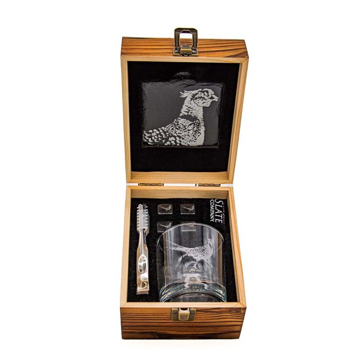 Pheasant Drinks Set by Selbrae House