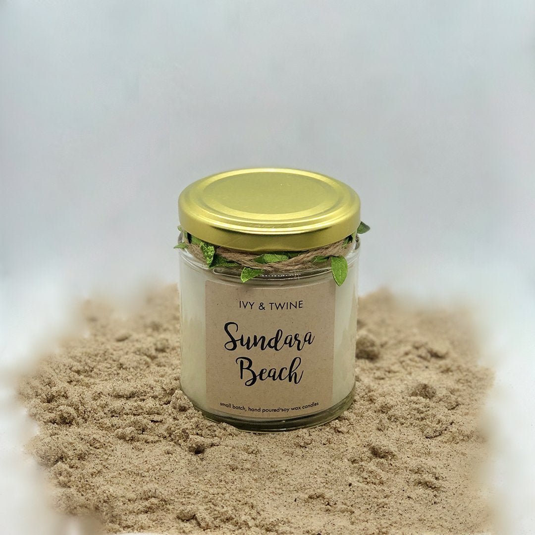 Sundara Beach (190g) Candle from Ivy & Twine