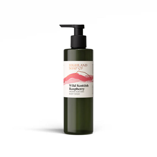 Wild Scottish Raspberry Body Wash 250ml by The Highland Soap Co.