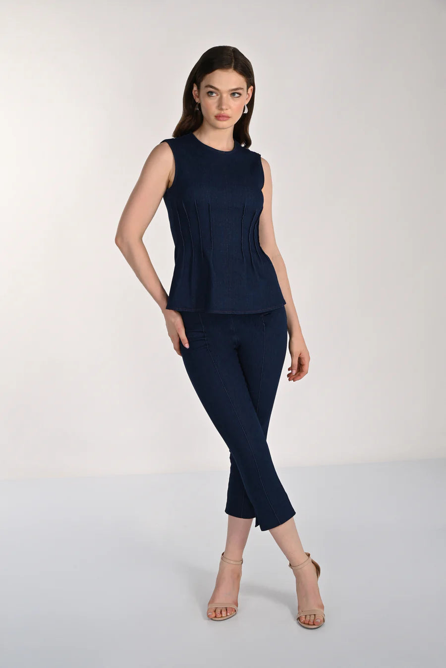 Frank Lyman Denim Trousers by The Nook