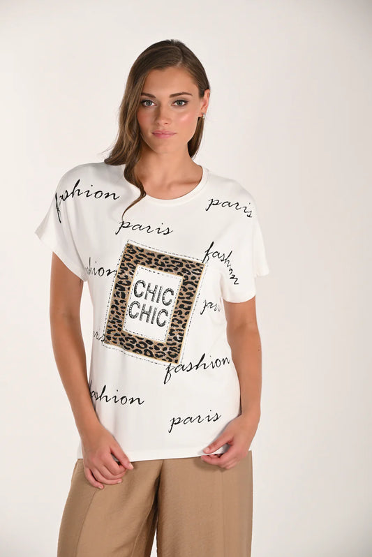 Frank Lyman Chic T-Shirt by The Nook