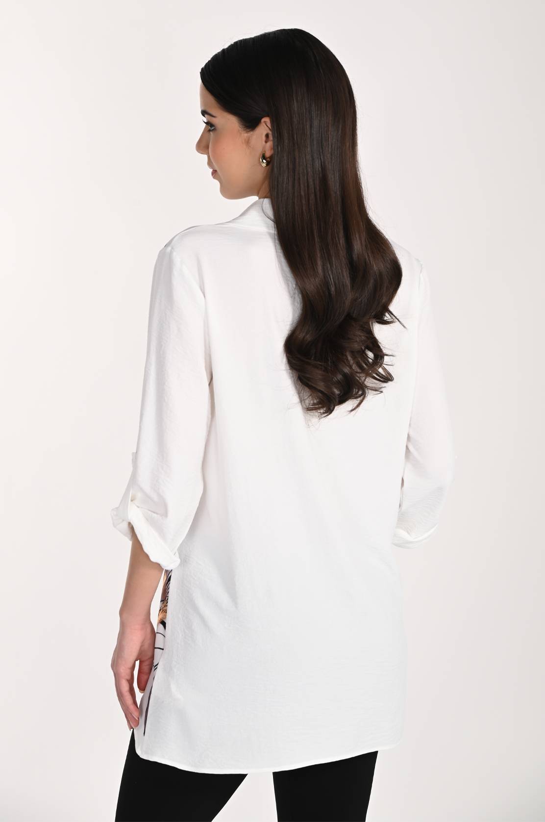 Frank Lyman Off White Multi Print Blouse by The Nook