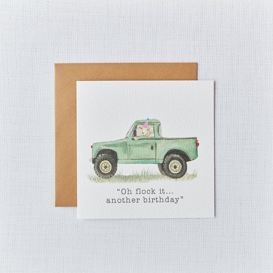 Party Sheep Birthday Card by Richard Lang
