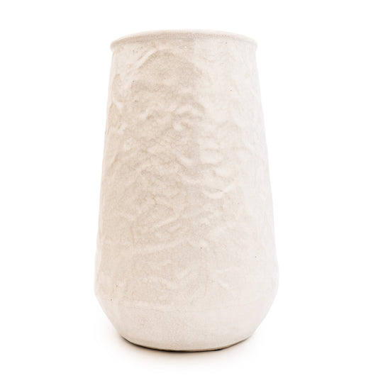 Large Grey Conical Vase 34.5cm