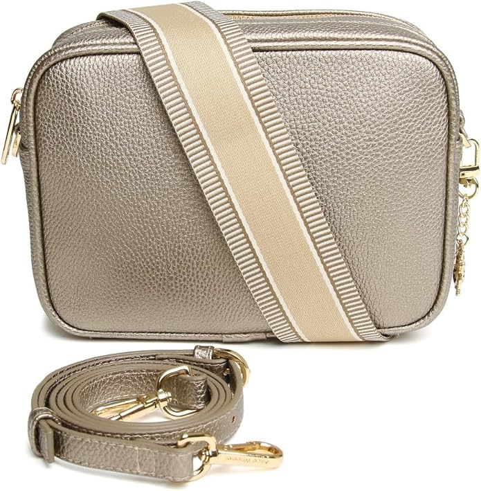 Bronze Soho Cross Body Bag by The Nook