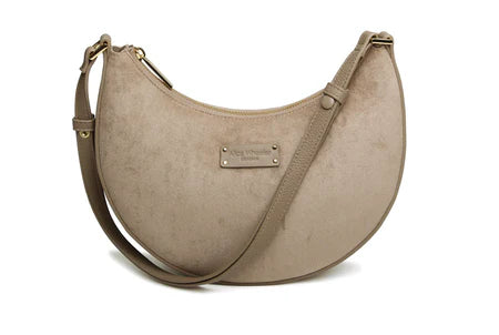 Suede Kensington Shoulder Cross Body Bag by The Nook