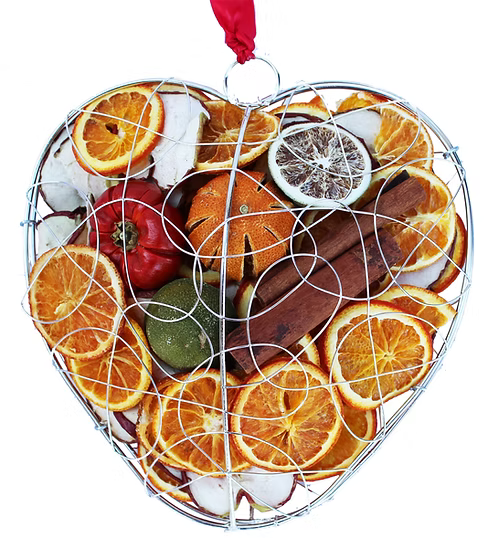 Large Metal Cage Heart
