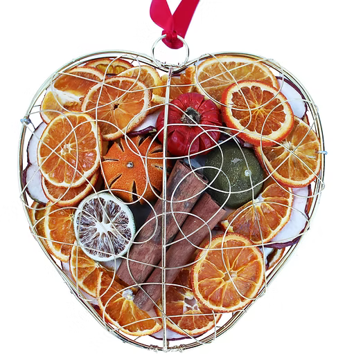 Large Metal Cage Heart