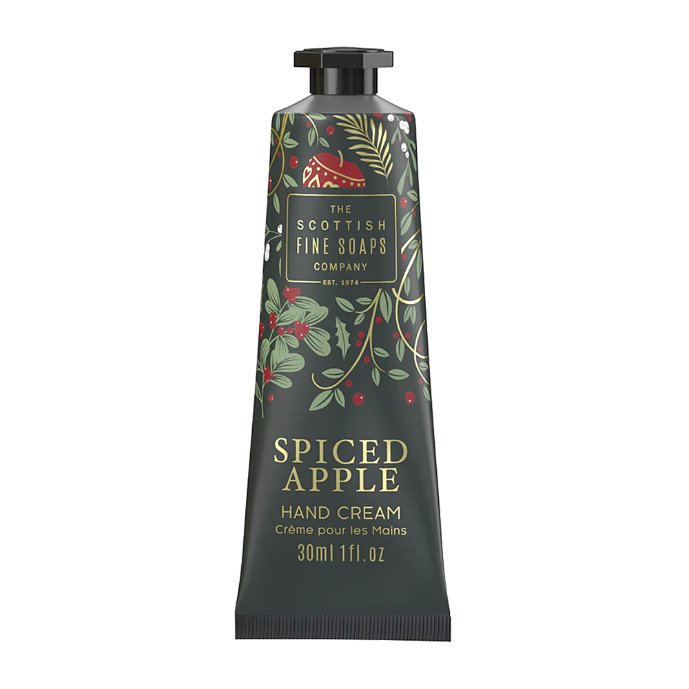 Spiced Apple Hand Cream Tube 30ml by The Scottish Fine Soaps Company
