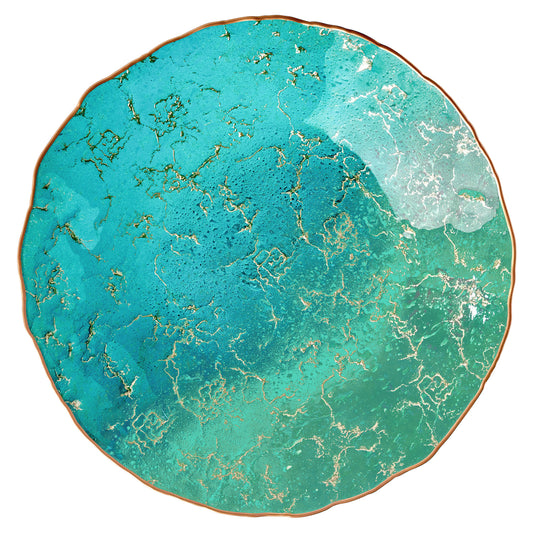 Marbled Lagoon Bowl by DRH