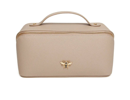 Stone Mini Luxury Train Beauty Case by The Nook