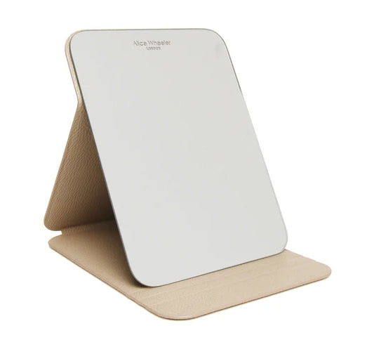 Stone Folding Travel Mirror by The Nook